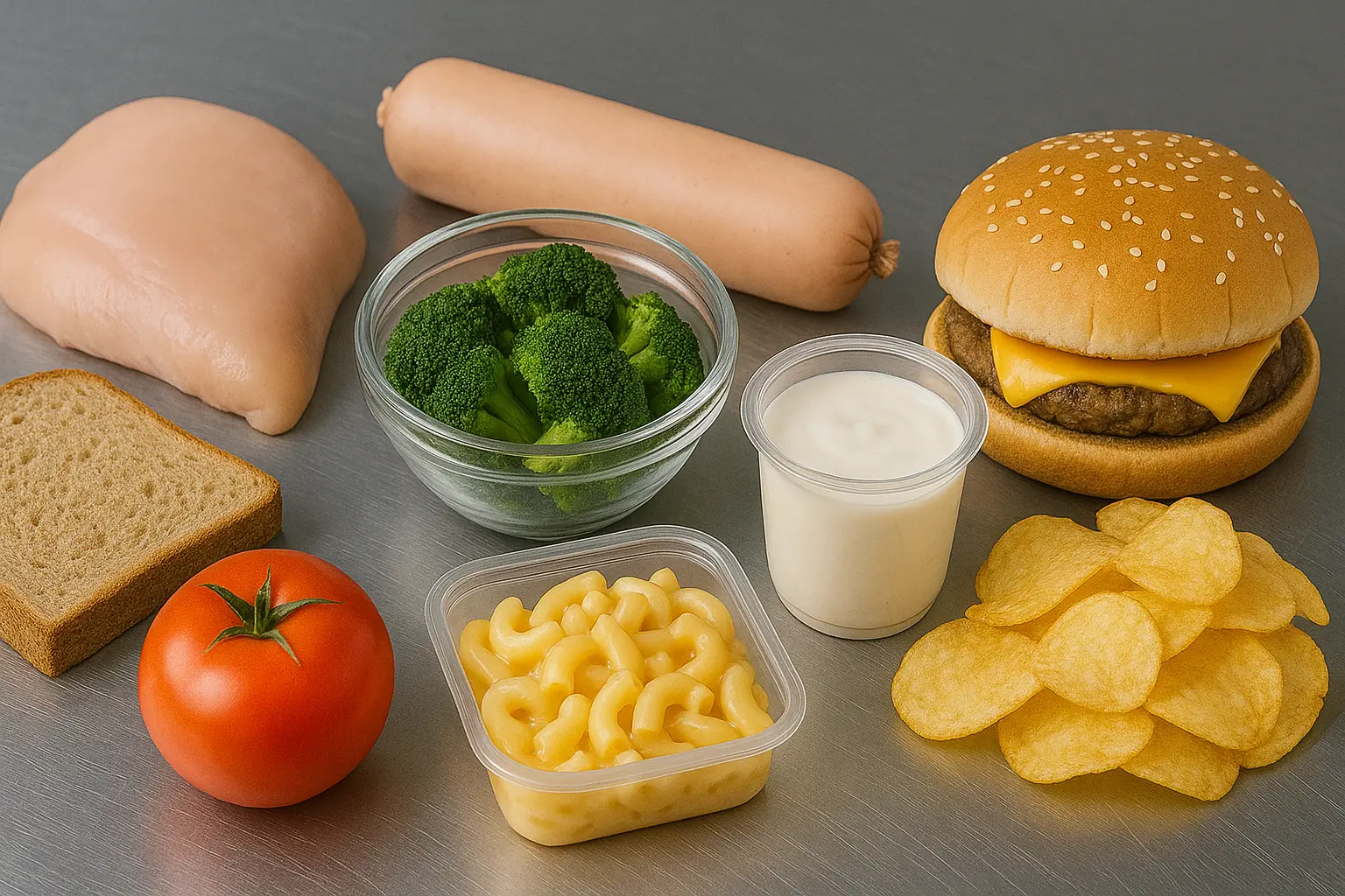 Alimentos procesados, ultraprocesados y mínimamente procesados